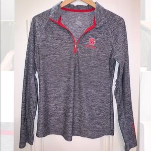 NC State dry fit jacket